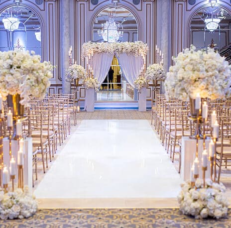 Wedding reception decor